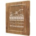 Reclaimed Wood Floating Acrylic Plaque